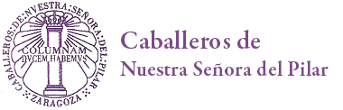 Logotipo de los Caballeros de Nuestra Señora del Pilar